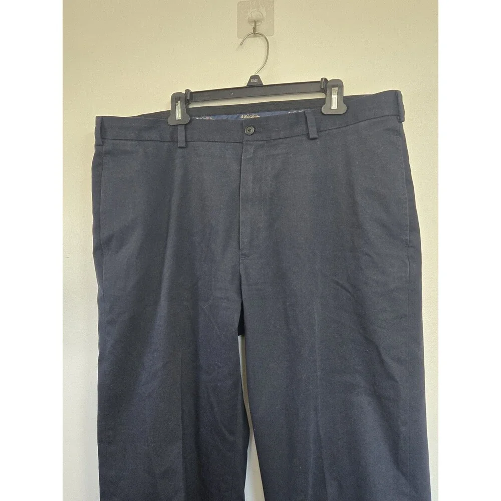 Brooks Brothers Pants Mens 40x31 Blue Advantage Chino Hudson Dress Office